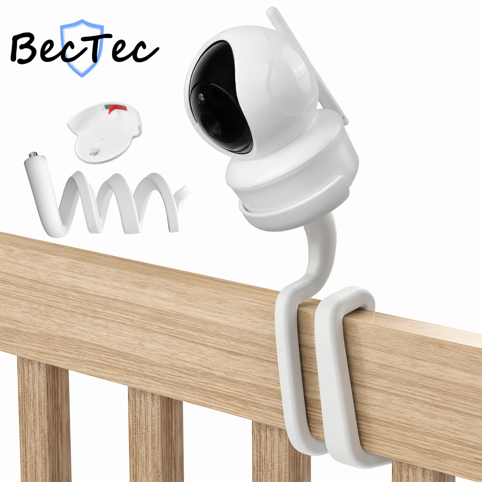Гибкий поворотный кронштейн для камеры iFamily 650/651 и Kidsneed SM935C/SM935A или Hubook SM652, прикрепляется к полкам детской кроватки
Гибкий поворотный кронштейн для камеры iFamily 650/651 и Kidsneed SM935C/SM935A или Hubook SM652, прикрепляется к полкам детской кроватки