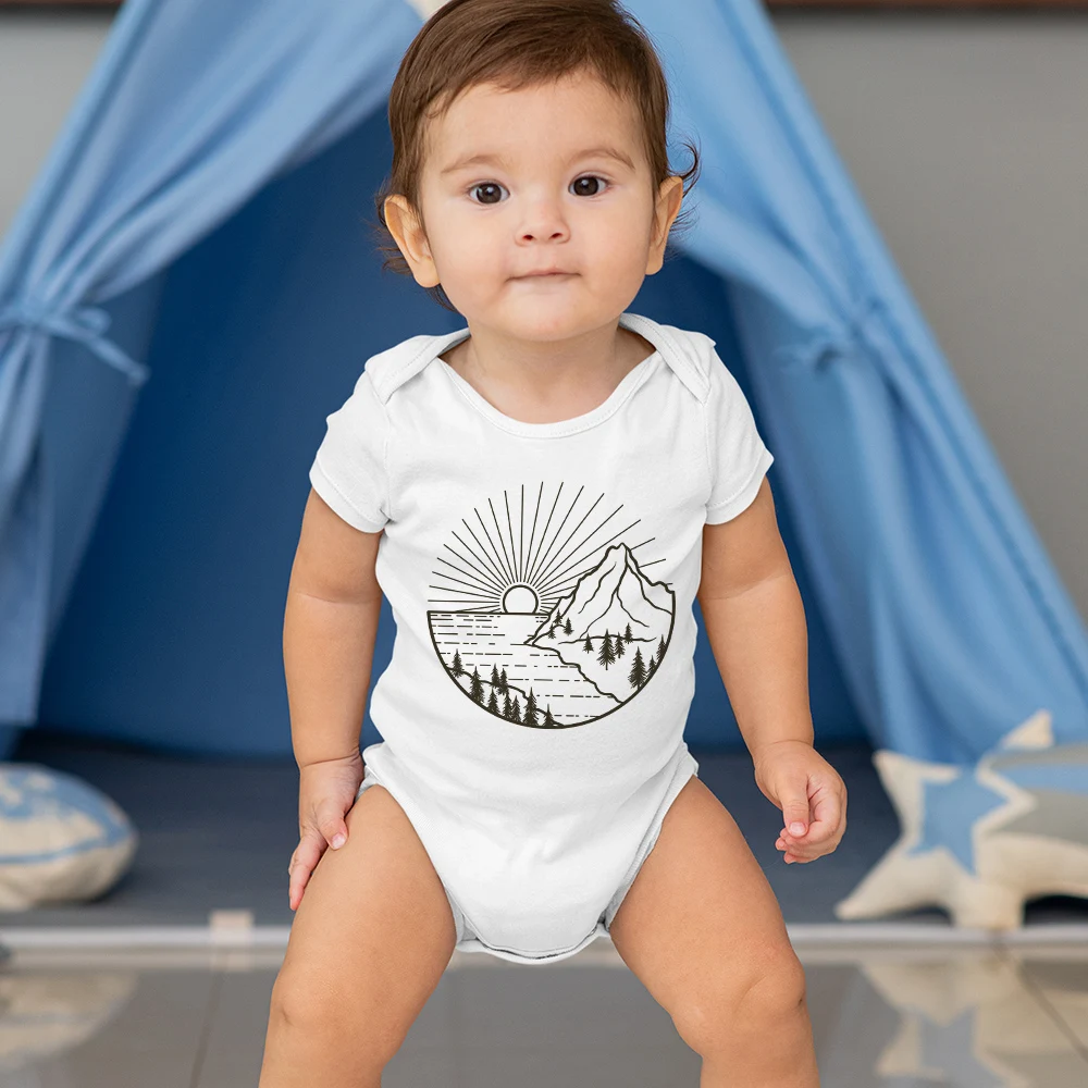 Mountain Adventure Print Baby Bodysuits Vintage Harajuku Newborn Boy Clothes Cozy Breathable Summer Infant Onesies Streetwear
Mountain Adventure Print Baby Bodysuits Vintage Harajuku Newborn Boy Clothes Cozy Breathable Summer Infant Onesies Streetwear