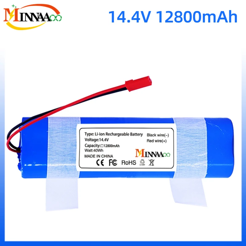 14.8V 6800mAh 12800mah Good Quality Battery For ILIFE V50 V55 V8s V3s Pro V5s Pro V8s X750 Robot Vacuum Cleaner Battery
14.8V 6800mAh 12800mah Good Quality Battery For ILIFE V50 V55 V8s V3s Pro V5s Pro V8s X750 Robot Vacuum Cleaner Battery