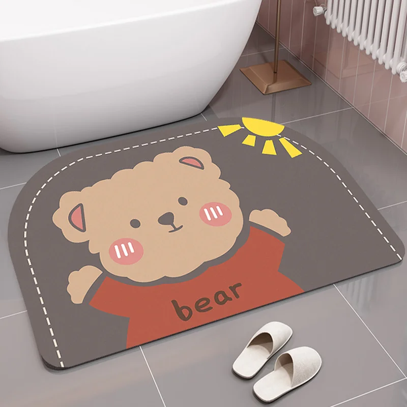 Cartoon Bear Dog Diatom Mud Door Carpet Toilet Water Absorbent Entrance Foot Pad Quick Dry Bathroom Bedroom Anti-Slip Floor Mat
Cartoon Bear Dog Diatom Mud Door Carpet Toilet Water Absorbent Entrance Foot Pad Quick Dry Bathroom Bedroom Anti-Slip Floor Mat