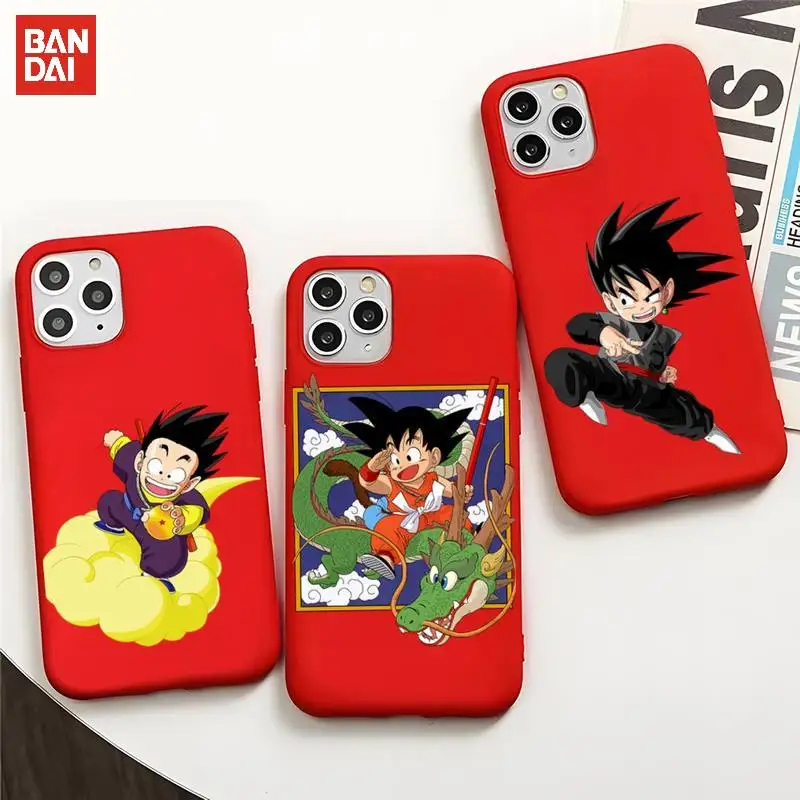 Bandai Anime Dragon Ball Goku Phone Case Red For IPhone 11 12 Pro Max Mini Soft Candy Cover XR XS X 6 6S 7 8 Plus Cases Luxury
Bandai Anime Dragon Ball Goku Phone Case Red For IPhone 11 12 Pro Max Mini Soft Candy Cover XR XS X 6 6S 7 8 Plus Cases Luxury