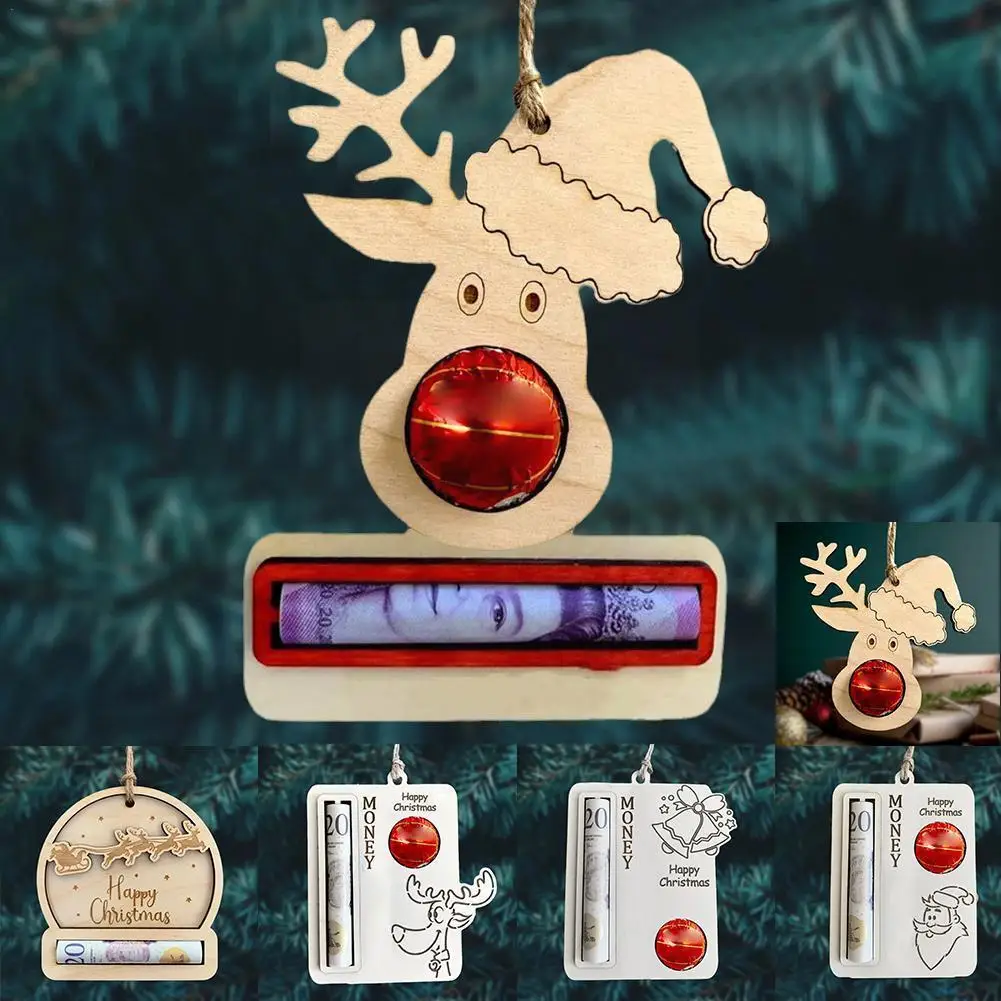Рождественский уникальный держатель для денег в подарок, Деревянный Мини-держатель для денег, украшение для рождественской елки ручной работы, Рождественское украшение Pe H5u9
Рождественский уникальный держатель для денег в подарок, Деревянный Мини-держатель для денег, украшение для рождественской елки ручной работы, Рождественское украшение Pe H5u9