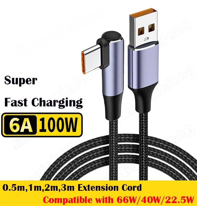 6A USB Type C Cable 100W Super Fast Charging For Huawei 6A Fast Charging Wire USB-C Charger Data Cord For Huawei Honor Xiaomi
6A USB Type C Cable 100W Super Fast Charging For Huawei 6A Fast Charging Wire USB-C Charger Data Cord For Huawei Honor Xiaomi