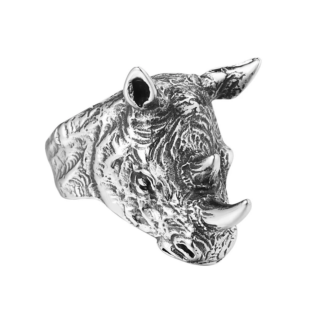 Fashion Rhinoceros Promise Ring Gift For Girlfriend High Quality Stainless Steel Jewelry Sales With Free Shipping Clearance 
Fashion Rhinoceros Promise Ring Gift For Girlfriend High Quality Stainless Steel Jewelry Sales With Free Shipping Clearance
