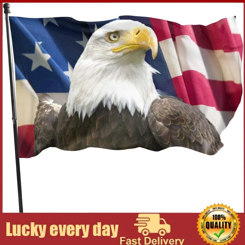 American Flag, 3x5ft Polyester Banner with Grommets, Garden Yard House Flags Indoor and Outdoor Sport Decoration
American Flag, 3x5ft Polyester Banner with Grommets, Garden Yard House Flags Indoor and Outdoor Sport Decoration