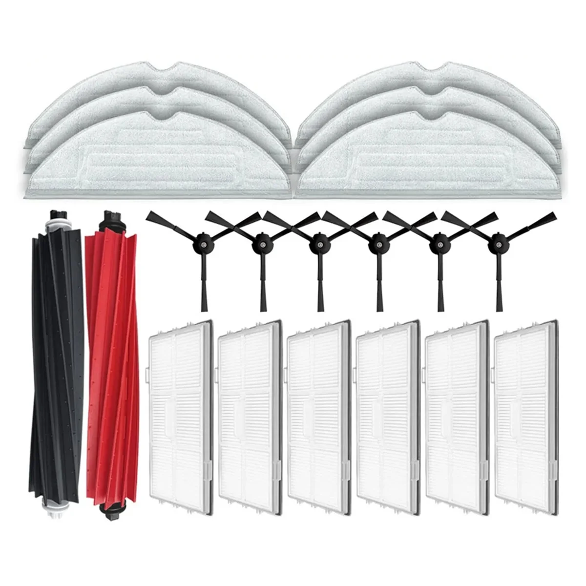 Для робота-пылесоса S8, S8 Plus, основная боковая щетка, фильтр НЕРА, Швабра, тканевый мешок для пыли, запасные части, аксессуары 
Для робота-пылесоса S8, S8 Plus, основная боковая щетка, фильтр НЕРА, Швабра, тканевый мешок для пыли, запасные части, аксессуары