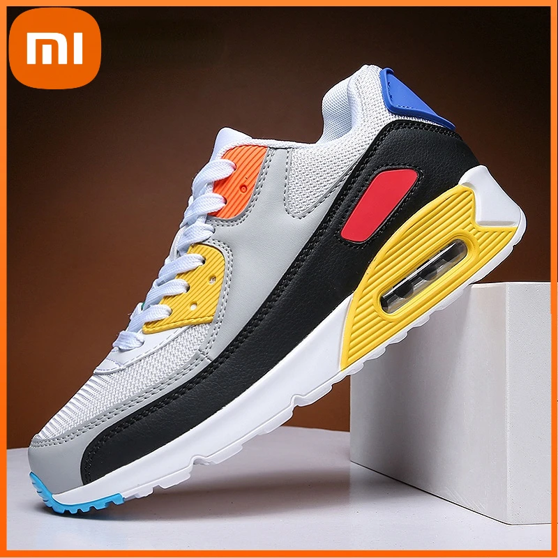 Xiaomi Air Cushion Men's Sneakers Breathable Comfortable Mesh Inner Sports Tennis Shoes Sweat Absorbing Deodorant Running Shoes
Xiaomi Air Cushion Men's Sneakers Breathable Comfortable Mesh Inner Sports Tennis Shoes Sweat Absorbing Deodorant Running Shoes