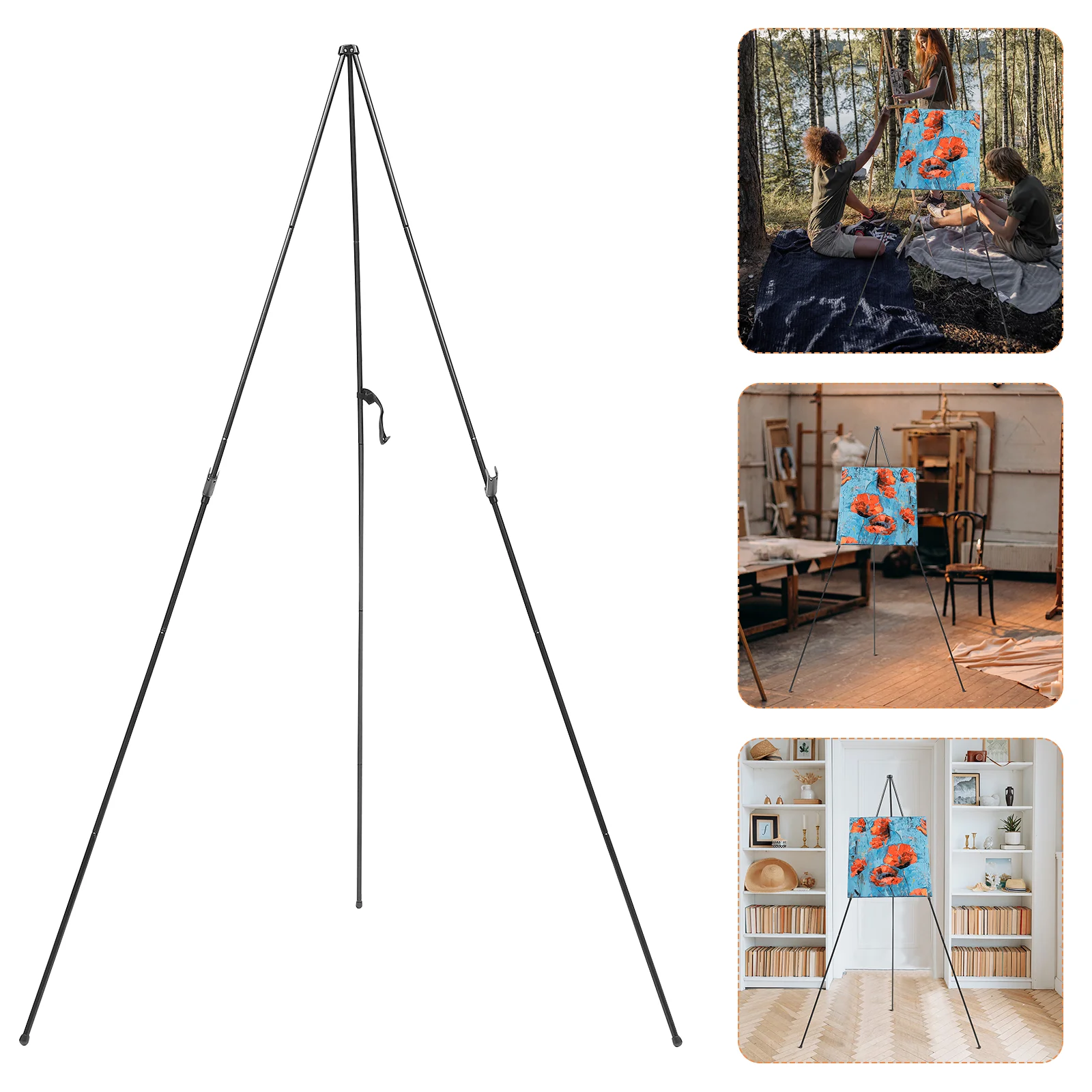 Easel Stand Display Art Tripod Painting Canvas Foldable Artist A Floor Frame Wedding Sign Height Adjustable Folding Collapsible
Easel Stand Display Art Tripod Painting Canvas Foldable Artist A Floor Frame Wedding Sign Height Adjustable Folding Collapsible