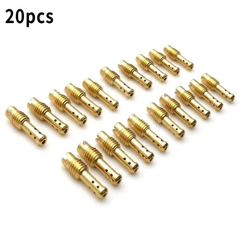 20pcs Carburetor Pilot Jets 12.5-60 Part Pilot Jet 8 Bleed Holes Kit For MIKUNI VM/TM/TMX 8 Hole Type Pilot Jet
20pcs Carburetor Pilot Jets 12.5-60 Part Pilot Jet 8 Bleed Holes Kit For MIKUNI VM/TM/TMX 8 Hole Type Pilot Jet