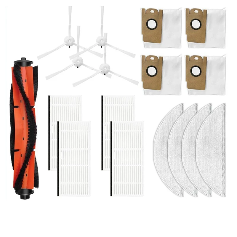 Roller Brush Side Brush Filter And Mop Cloth Replacement Accessories For Lydsto R1 Robot Vacuum Cleaner
Roller Brush Side Brush Filter And Mop Cloth Replacement Accessories For Lydsto R1 Robot Vacuum Cleaner