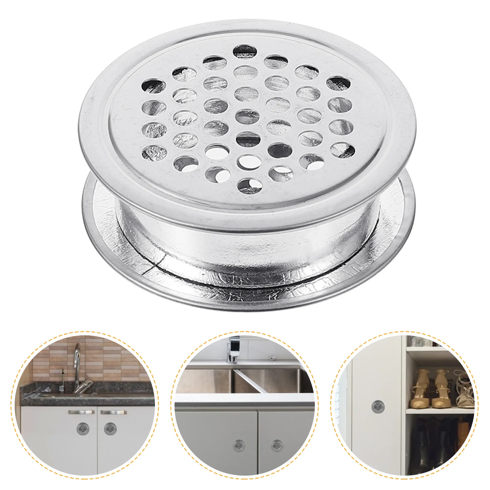 10pcs Vent Cover Soffit Vents Round Ventilation Device Stainless Air Vent Hole
10pcs Vent Cover Soffit Vents Round Ventilation Device Stainless Air Vent Hole