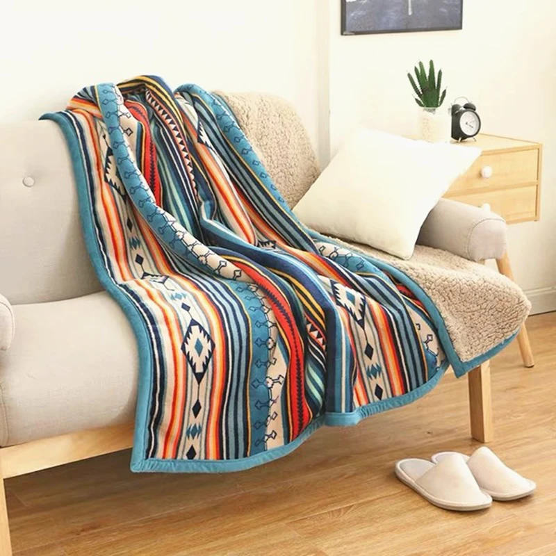 Boho Art Geometric Bed Blankets Sofa Wool Blankets Winter Bedding Bedspreads Sofa Blankets Home Supplies
Boho Art Geometric Bed Blankets Sofa Wool Blankets Winter Bedding Bedspreads Sofa Blankets Home Supplies