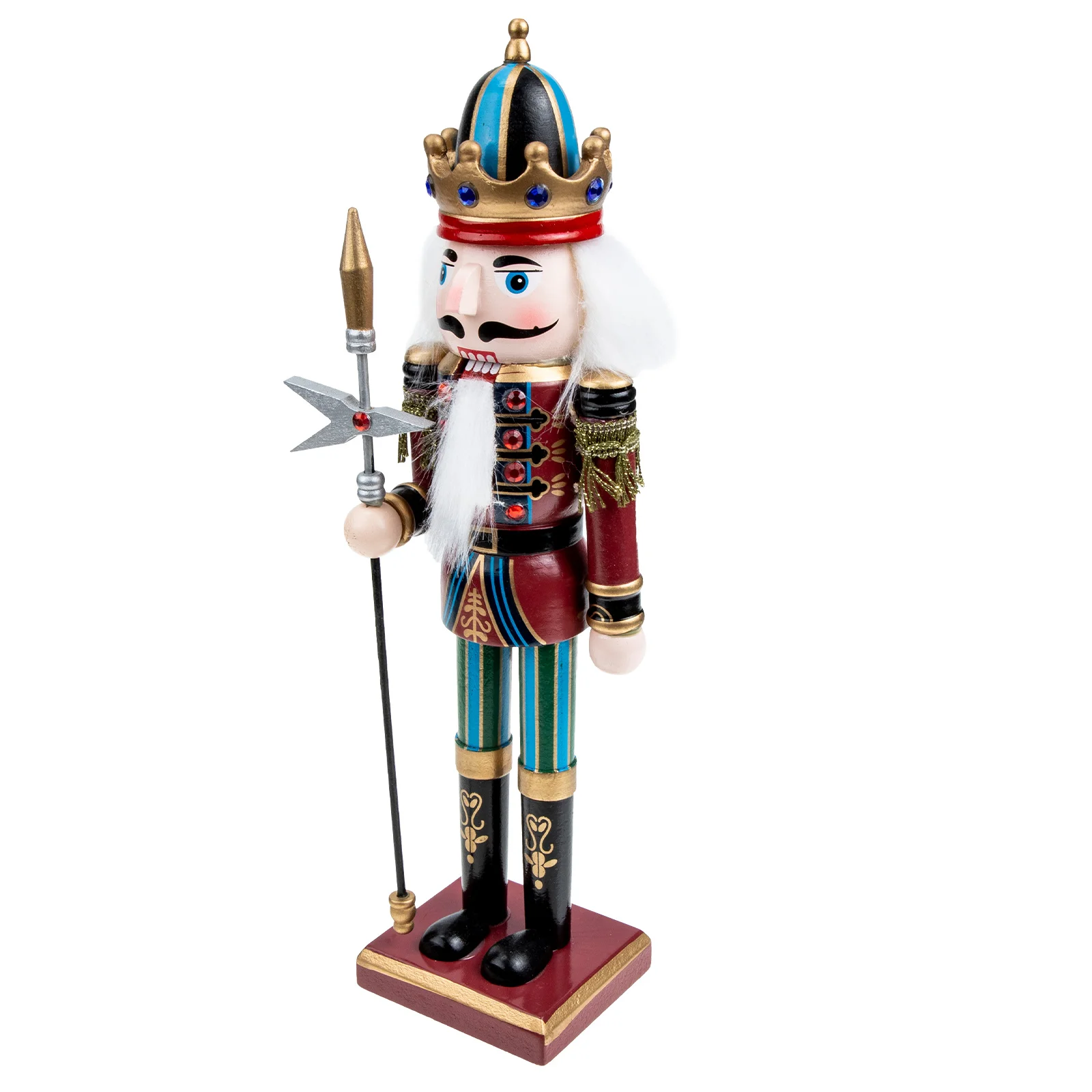 Christmas Desktop Nutcracker Wooden Nutcracker Ornament Xmas Tabletop Soldier Nutcracker
Christmas Desktop Nutcracker Wooden Nutcracker Ornament Xmas Tabletop Soldier Nutcracker