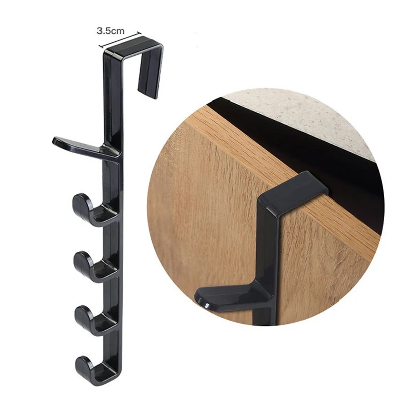 Kitchen Organizer Storage Shelf Door Hook Cupboard Hanging Hook Plastic Hat Clothes Bag Hanger Holder Bathroom Accessories Home 
Kitchen Organizer Storage Shelf Door Hook Cupboard Hanging Hook Plastic Hat Clothes Bag Hanger Holder Bathroom Accessories Home