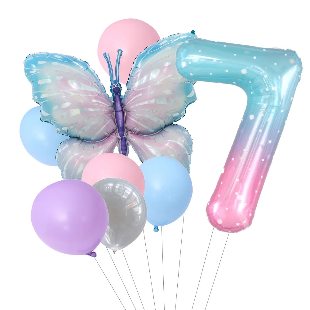 Набор из 8 гелиевых шаров Globo с бабочками 40 дюймов
Набор из 8 гелиевых шаров Globo с бабочками 40 дюймов