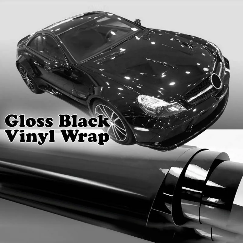 Auto Glossy Black Vinyl Wrap Film Vehicle Wrapping Auto Modified Body Sticker Car Accessories Decoration Covering Film 152x20cm
Auto Glossy Black Vinyl Wrap Film Vehicle Wrapping Auto Modified Body Sticker Car Accessories Decoration Covering Film 152x20cm