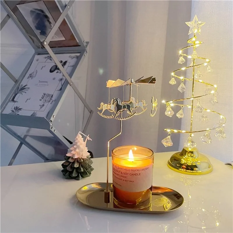 Modern Rotating Candles Table Metal Table Elegant Simple Live Room Wood Decore Romantic Vazenhouder Pe De Vela Vases Tabl DF50ZT
Modern Rotating Candles Table Metal Table Elegant Simple Live Room Wood Decore Romantic Vazenhouder Pe De Vela Vases Tabl DF50ZT