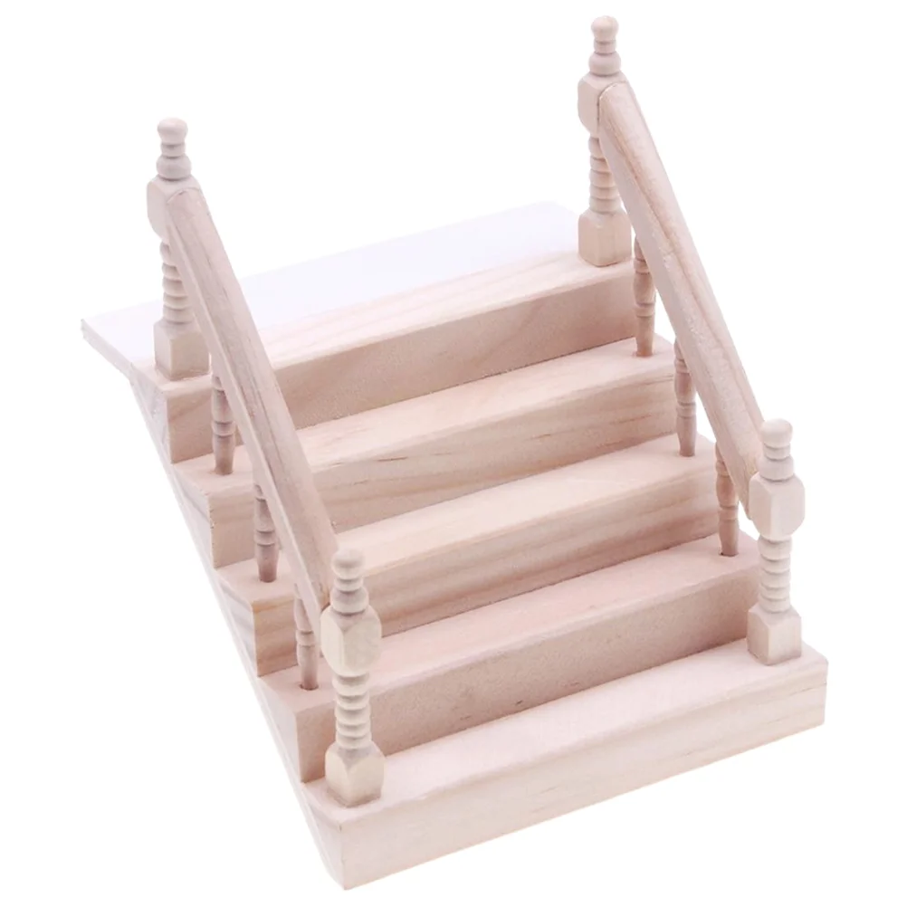 Dollhouse Staircase Miniature House Stair Wooden Model Railing Stairway Mini Diy Stairs Handrail Steps Stringer 12 Wood
Dollhouse Staircase Miniature House Stair Wooden Model Railing Stairway Mini Diy Stairs Handrail Steps Stringer 12 Wood