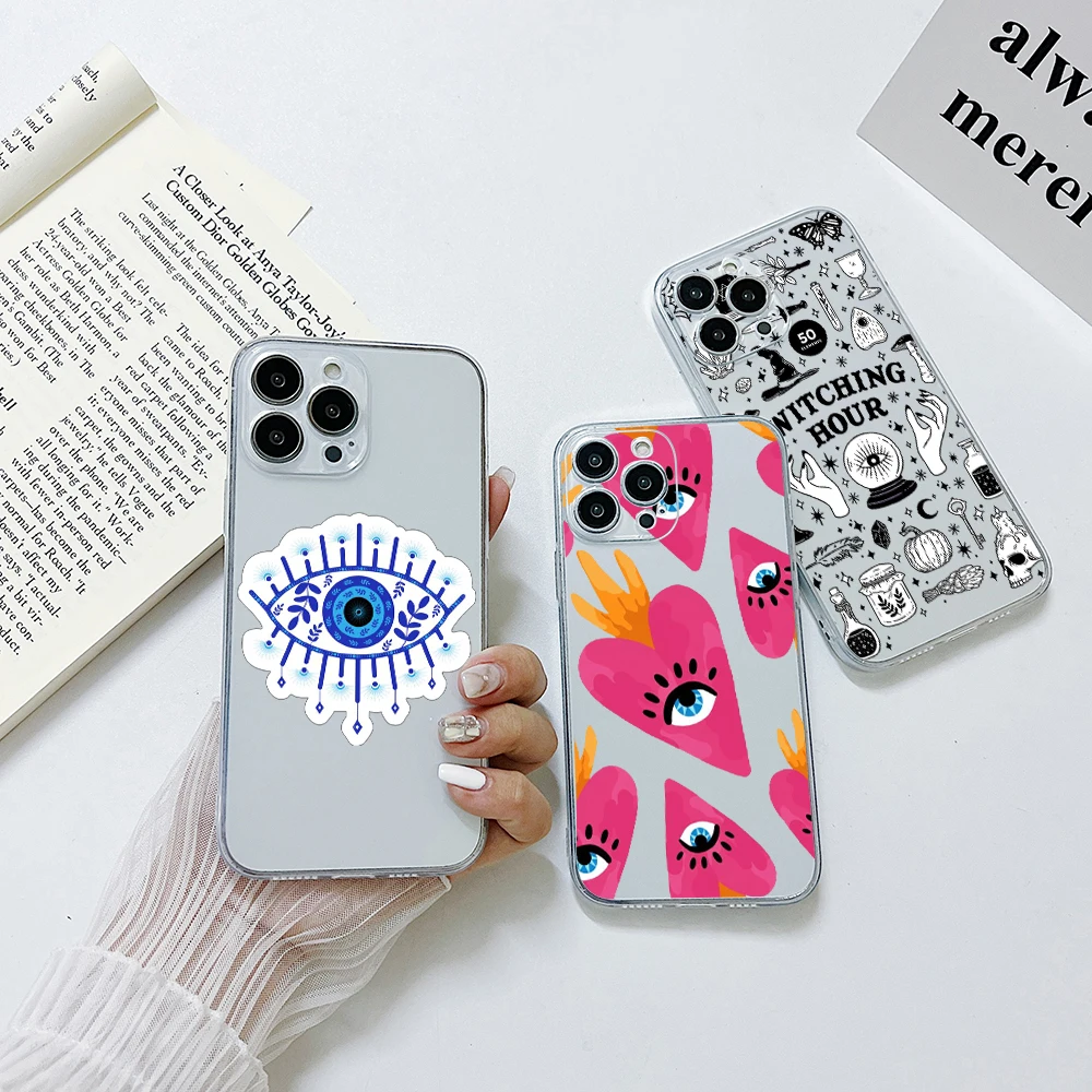 GYKZ Lucky Eye Evil Eye Phone Case For Xiaomi Redmi Note 12 11 T 10 10S 9 Pro Plus 10C 9A C T K40 50 K60 4G 5G Transparent Cover
GYKZ Lucky Eye Evil Eye Phone Case For Xiaomi Redmi Note 12 11 T 10 10S 9 Pro Plus 10C 9A C T K40 50 K60 4G 5G Transparent Cover