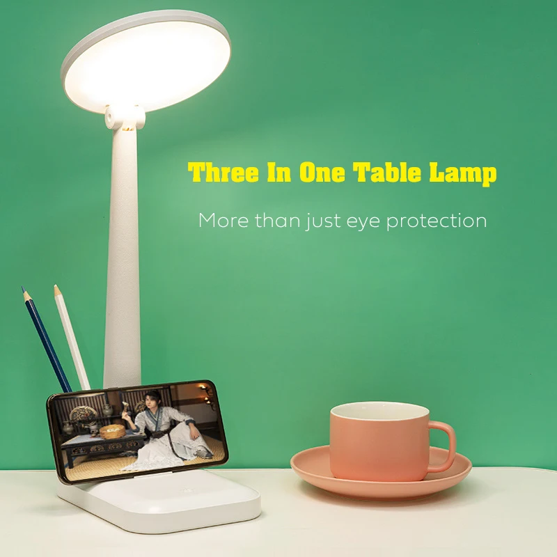 Rechargeable LED Table Lamp Eye Protection Study Lamp 1200mAh Li-on Battery Dimmable Desk Light Bedside Lamp Flexible 2021 New
Rechargeable LED Table Lamp Eye Protection Study Lamp 1200mAh Li-on Battery Dimmable Desk Light Bedside Lamp Flexible 2021 New