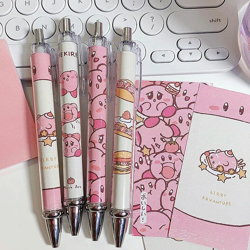Cartoon Sanrios Gel Pen Cute Kirby Kuromi Hellokittys Signature Pen Quick-Drying Exam Special Study Stationery Office Supplies
Cartoon Sanrios Gel Pen Cute Kirby Kuromi Hellokittys Signature Pen Quick-Drying Exam Special Study Stationery Office Supplies