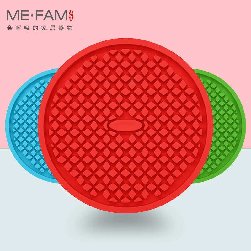 Silicone Table Protection Pad Round Rhombus Lattice Coasters Slip Heat Insulation Anti Overflow Hot Tea Cup Mat Home Decoration
Silicone Table Protection Pad Round Rhombus Lattice Coasters Slip Heat Insulation Anti Overflow Hot Tea Cup Mat Home Decoration