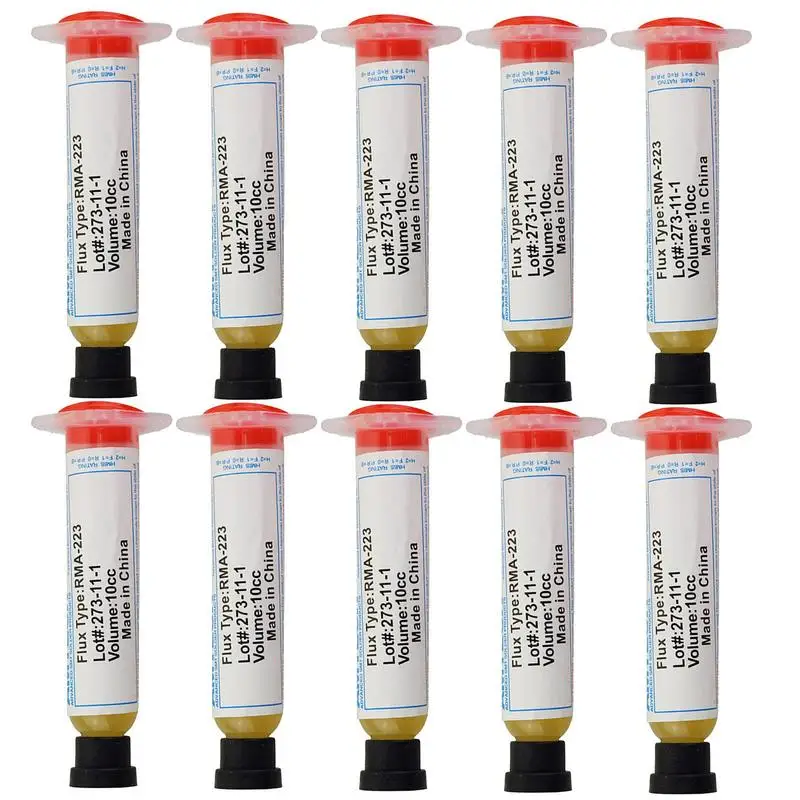 CC Soldering Paste RMA223 PCB PGA BGA With Flexible Tip Syringe Solder Paste Flux Grease Repair Solde Dropshipping
CC Soldering Paste RMA223 PCB PGA BGA With Flexible Tip Syringe Solder Paste Flux Grease Repair Solde Dropshipping