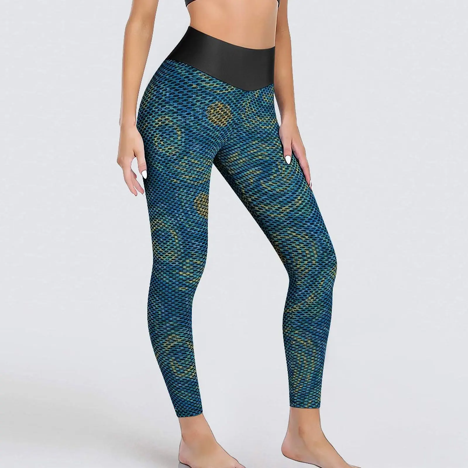 Bright Blue And Golden Leggings Sexy Van Gogh Sun And Sky Fitness Gym Yoga Pants Push Up Sports Tights Novelty Graphic Leggins
Bright Blue And Golden Leggings Sexy Van Gogh Sun And Sky Fitness Gym Yoga Pants Push Up Sports Tights Novelty Graphic Leggins