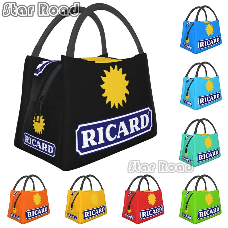 France Ricard Thermal Insulated Lunch Bags Women Portable Lunch Tote for Outdoor Camping Travel Storage Meal Food Box
France Ricard Thermal Insulated Lunch Bags Women Portable Lunch Tote for Outdoor Camping Travel Storage Meal Food Box