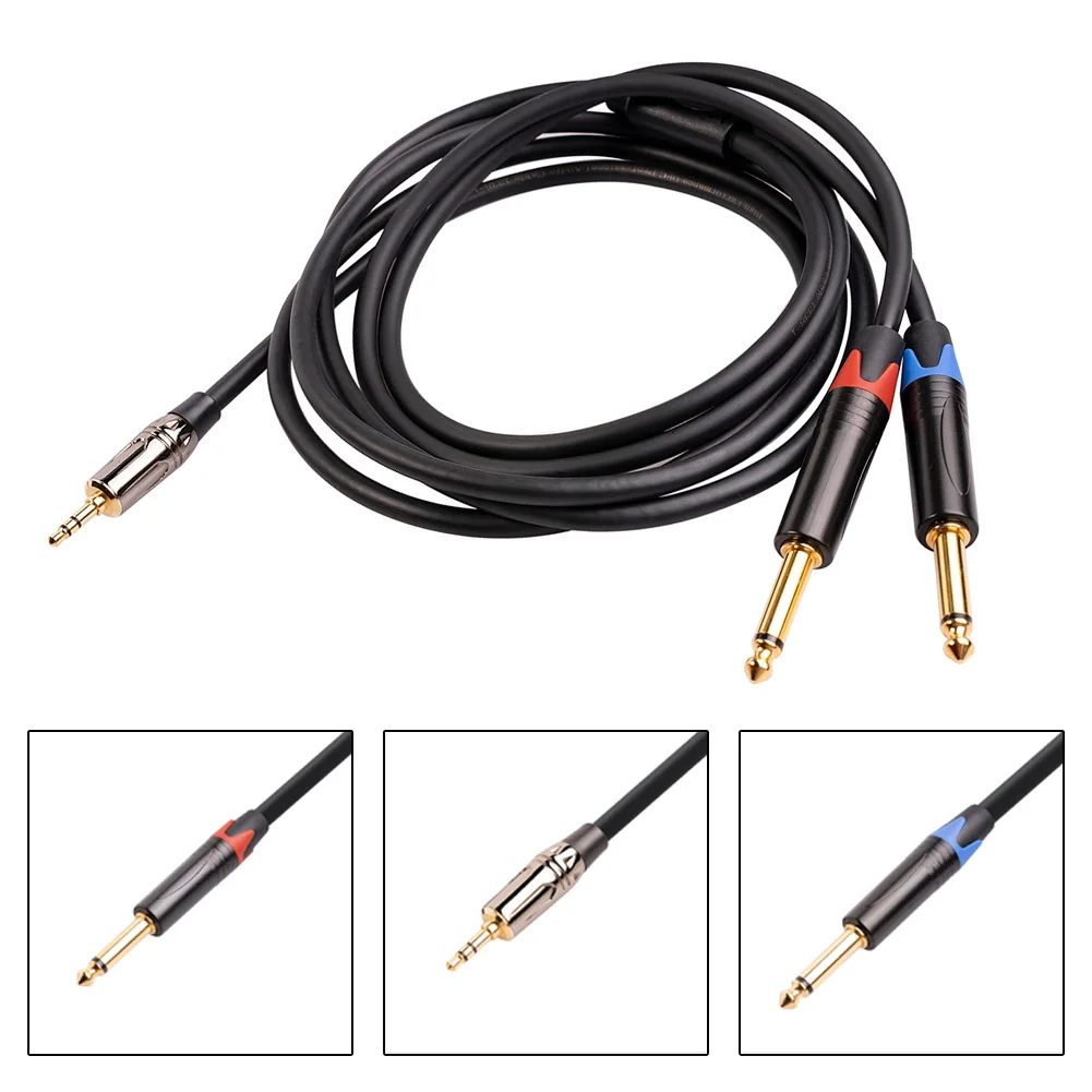 3,5 мм в двойной 6,35 мм 1/8 дюйма TRS в Dual 1/4 дюйма TS Y-Splitter Аудио кабель 3,5 мм в двойной 6,35 мм аудиокабель-преобразователь
3,5 мм в двойной 6,35 мм 1/8 дюйма TRS в Dual 1/4 дюйма TS Y-Splitter Аудио кабель 3,5 мм в двойной 6,35 мм аудиокабель-преобразователь