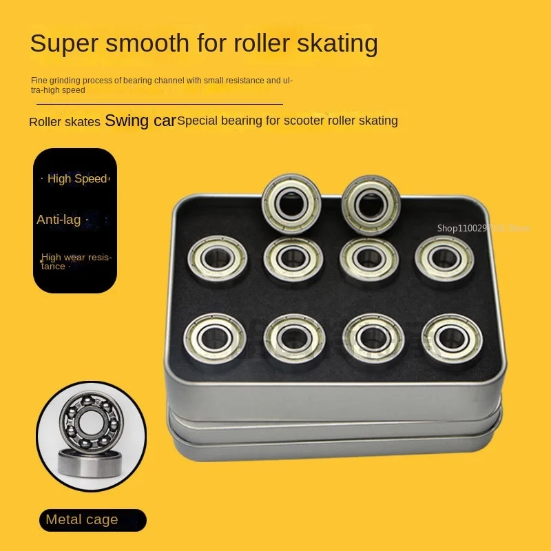 Roller Skates Bearing Inline Skating Bolt Axle ABEC-7 608zz Skate Spacer for SEBA Rollerskate Shoes Inline Skates Accessories
Roller Skates Bearing Inline Skating Bolt Axle ABEC-7 608zz Skate Spacer for SEBA Rollerskate Shoes Inline Skates Accessories