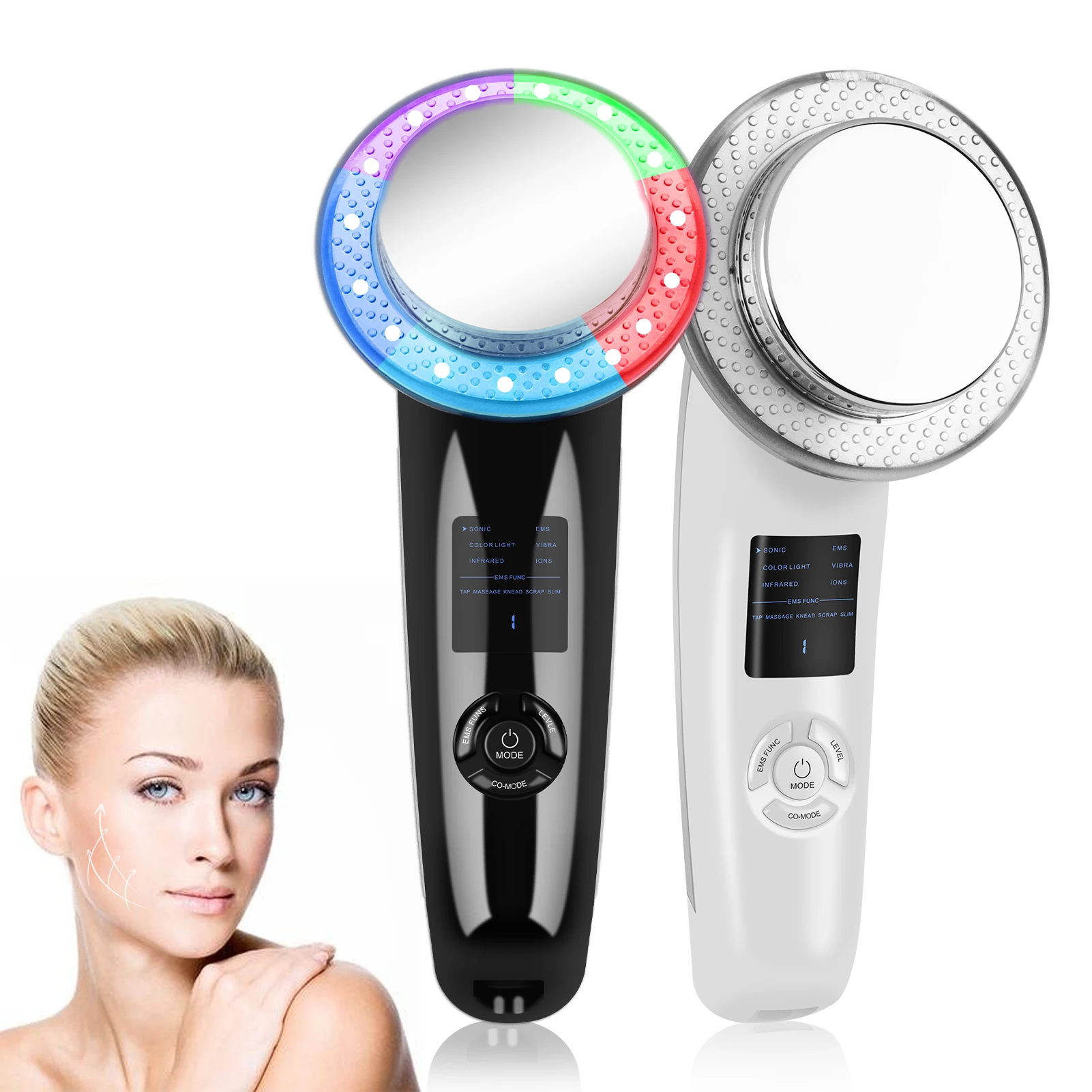 6 in 1 Slimming Instrument Facial Beauty Care Equipment Body Cellulite Massager Weight Reducing Apparatus Leg Massage
6 in 1 Slimming Instrument Facial Beauty Care Equipment Body Cellulite Massager Weight Reducing Apparatus Leg Massage