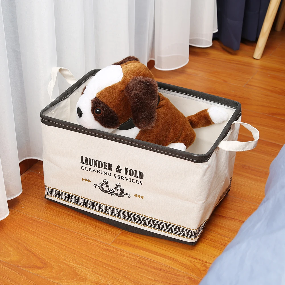 Folding Square Laundry Basket Canvas Kids Toys Dirty Clothes Storage Large Bucket Wardrobe Organizer Storage Box
Folding Square Laundry Basket Canvas Kids Toys Dirty Clothes Storage Large Bucket Wardrobe Organizer Storage Box