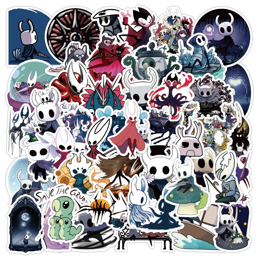 10/30/50PCS Cartoon Game Hollow Knight Sticker Decals Scrapbook Luggage Travel Backpack Skateboard Laptop Stickers Wholesale
10/30/50PCS Cartoon Game Hollow Knight Sticker Decals Scrapbook Luggage Travel Backpack Skateboard Laptop Stickers Wholesale