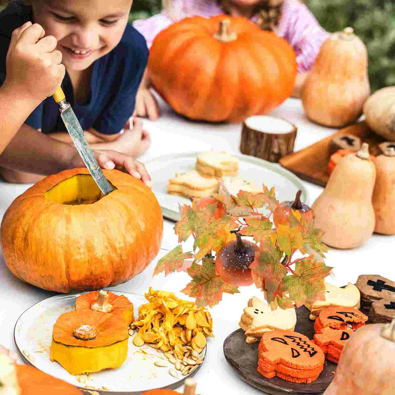 Artificial Maple Leaf Ring Table Wreath Thanksgiving Party Table Wreath
Artificial Maple Leaf Ring Table Wreath Thanksgiving Party Table Wreath