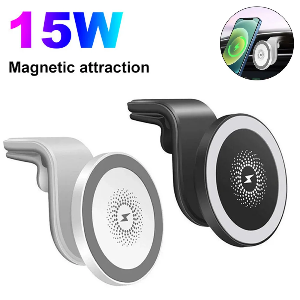 Magnetic Car Wireless Charger Holder for magsafe Series iPhone 13 12 Pro Max Mini 15W Fast Car Charging Phone Stand
Magnetic Car Wireless Charger Holder for magsafe Series iPhone 13 12 Pro Max Mini 15W Fast Car Charging Phone Stand