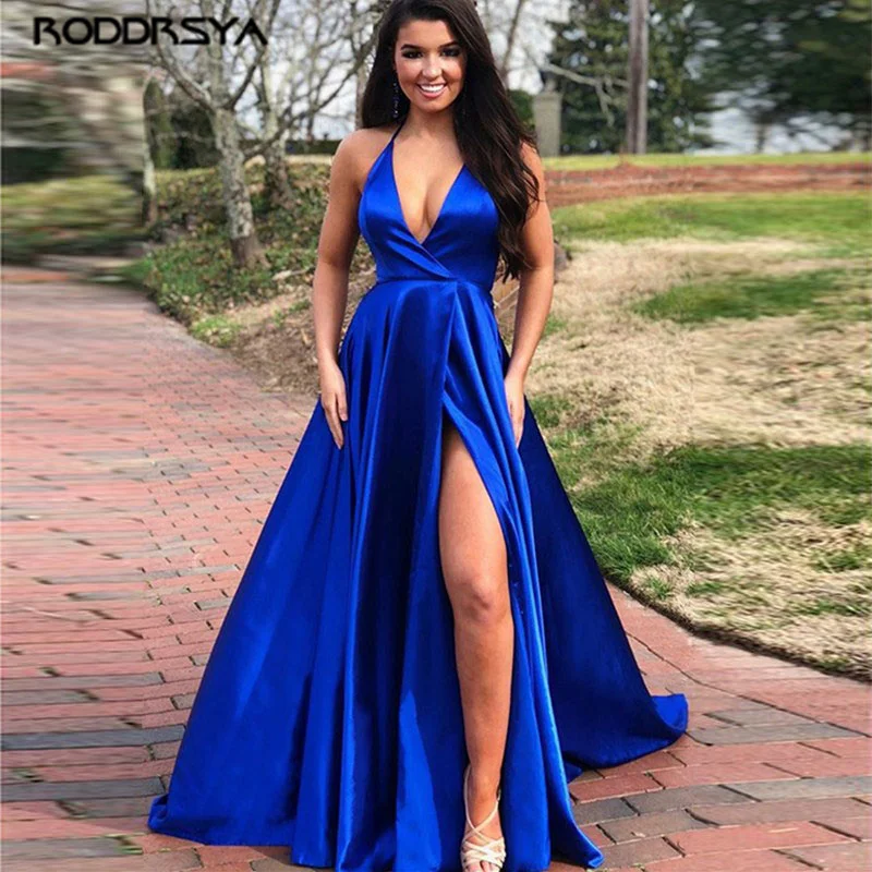 2022 Prom Party Dresses Vestido De Noiva A-line Evening Gown Robe De Soiree Vestido Novia Royal Blue Sexy Side Slit Deep V-Neck
2022 Prom Party Dresses Vestido De Noiva A-line Evening Gown Robe De Soiree Vestido Novia Royal Blue Sexy Side Slit Deep V-Neck