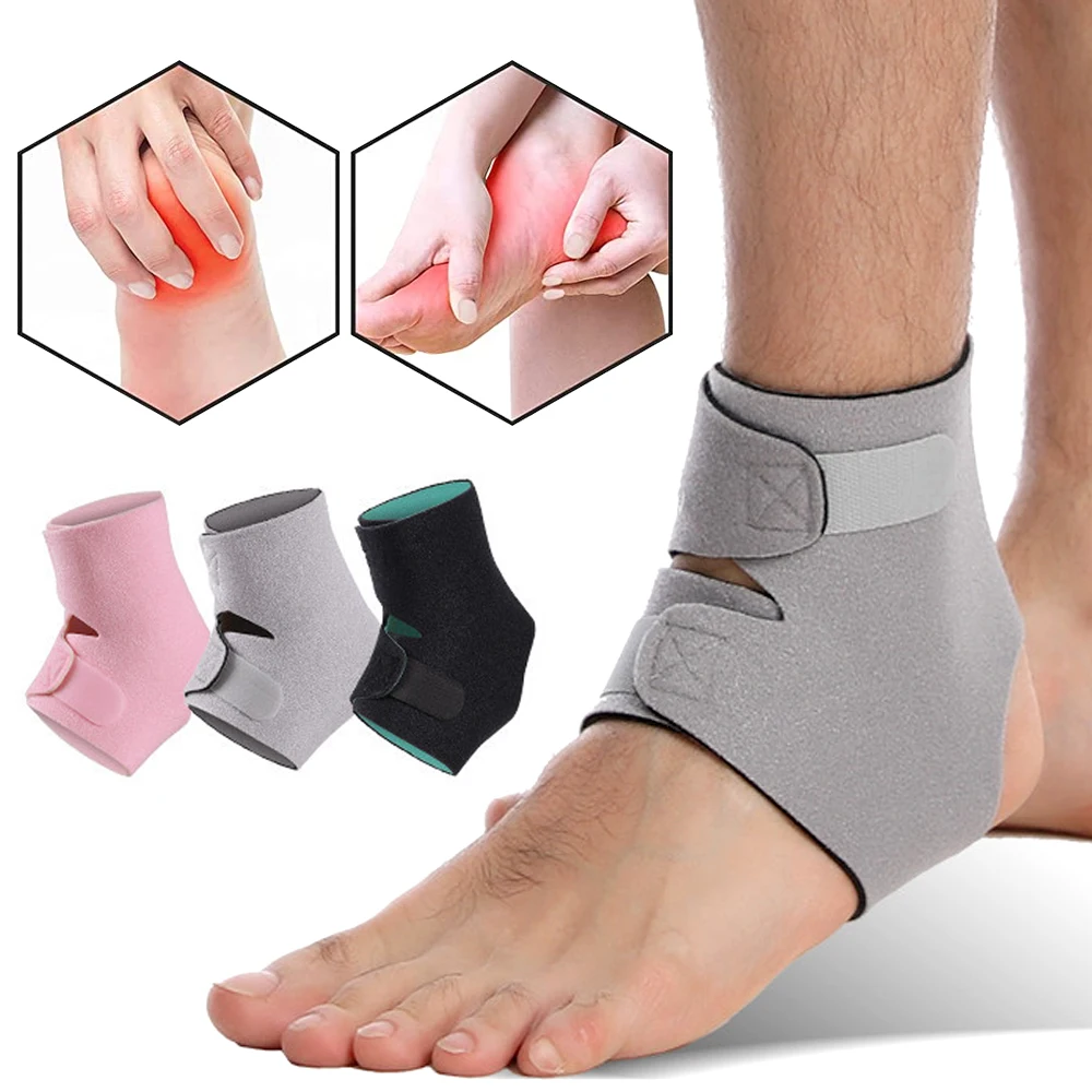 

1Pcs Adjustable Ankle Tendon Compression Brace Sports Foot Support Stabilizer Wraps for Injury Prevention&Protection for Sprains