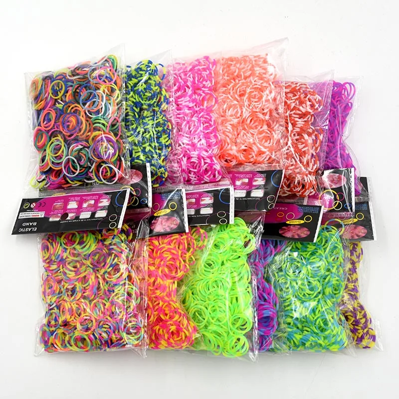 600pcs Diy Toys Two-color Rubber Bands Bracelet for Kids or Hair Rubber Loom Bands Refill Rubber Band MakeWoven Bracelet DIY
600pcs Diy Toys Two-color Rubber Bands Bracelet for Kids or Hair Rubber Loom Bands Refill Rubber Band MakeWoven Bracelet DIY