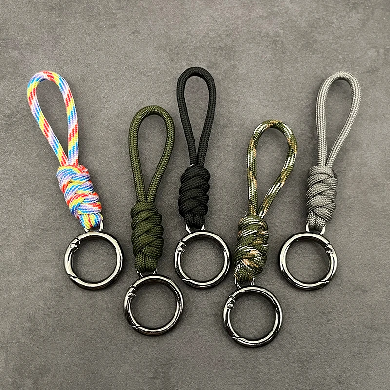 3PCS 2023 New Key Chain Lanyard Anti-lost Finger Ring Buckle Creative Woven Parachute Key Anti-fall Quick Release Buckle
3PCS 2023 New Key Chain Lanyard Anti-lost Finger Ring Buckle Creative Woven Parachute Key Anti-fall Quick Release Buckle