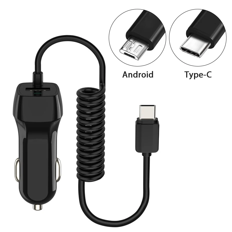 Автомобильное usb-устройство для зарядки телефона Micro Type C Android кабель Быстрая зарядка Универсальный
Автомобильное usb-устройство для зарядки телефона Micro Type C Android кабель Быстрая зарядка Универсальный