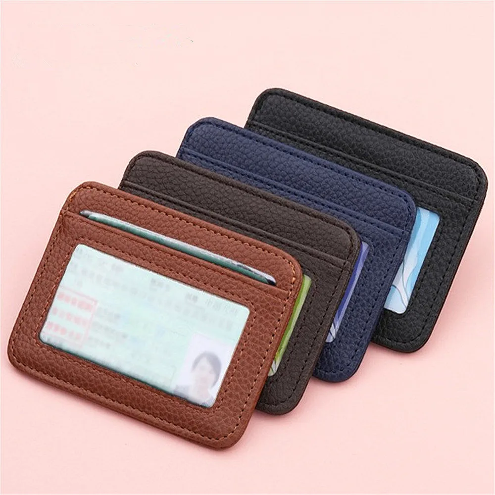 Men PU Leather Credit Card Holder Personalize Slim Busines Card Case Wallet Organizer Multi Slot Women Mini Change Purses
Men PU Leather Credit Card Holder Personalize Slim Busines Card Case Wallet Organizer Multi Slot Women Mini Change Purses
