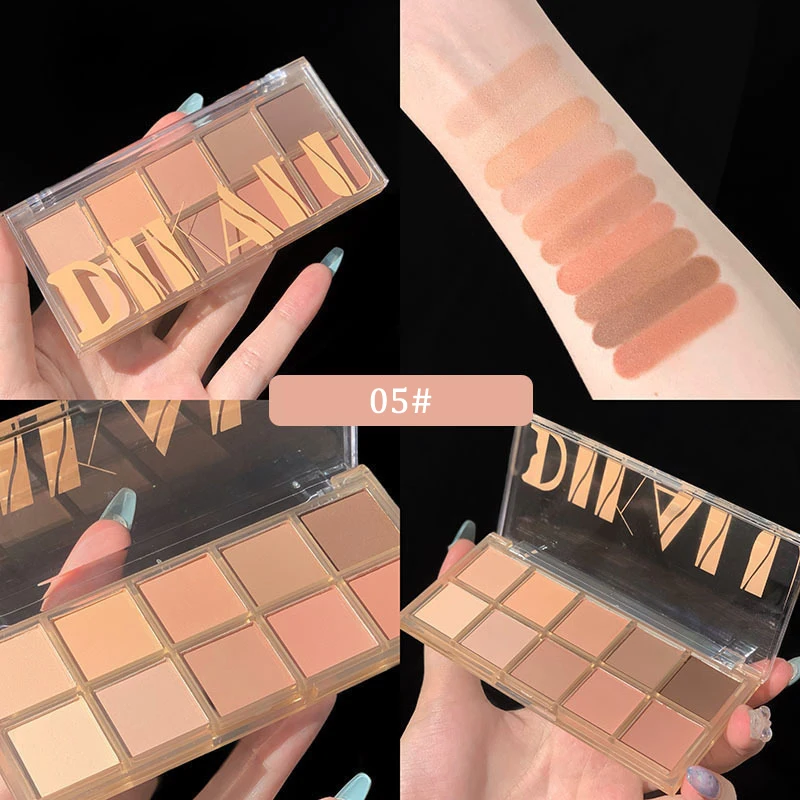 10 Colors Eyeshadow Pearly Matte Earth Color Eyeshadow Palette Shiny Sequins Eye Shadow Eye Pigments Long Lasting Makeup
10 Colors Eyeshadow Pearly Matte Earth Color Eyeshadow Palette Shiny Sequins Eye Shadow Eye Pigments Long Lasting Makeup