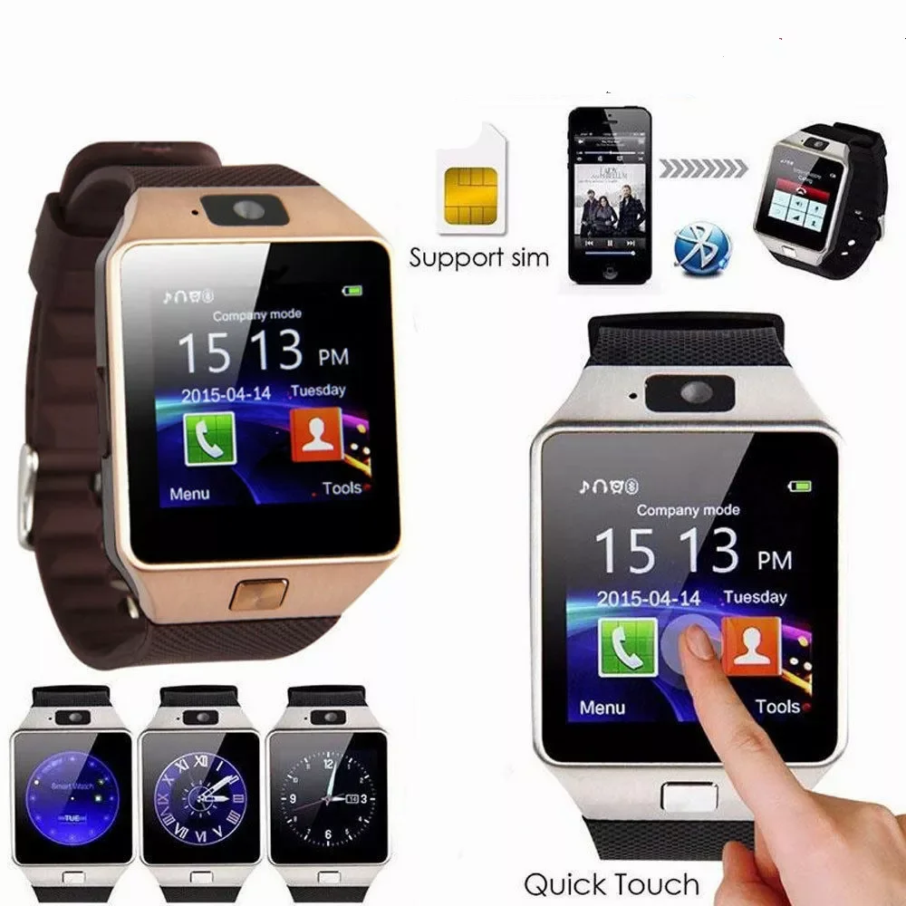 Smart Watch with Bluetooth DZ09 Sport Digital Watch For Men Women Wristwatch Fitness Tracker Smartwatch Reloj Inteligente Muje
Smart Watch with Bluetooth DZ09 Sport Digital Watch For Men Women Wristwatch Fitness Tracker Smartwatch Reloj Inteligente Muje