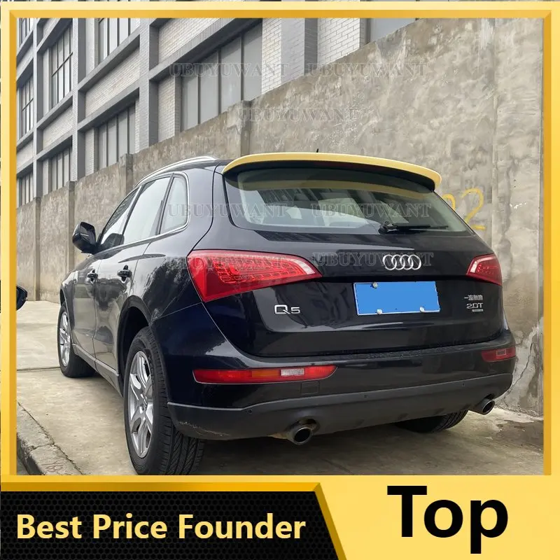 For Audi Q5 2011-2018 high quality ABS Plastic Unpainted Color Rear Spoiler Wing Trunk Lid Cover Car Styling
For Audi Q5 2011-2018 high quality ABS Plastic Unpainted Color Rear Spoiler Wing Trunk Lid Cover Car Styling