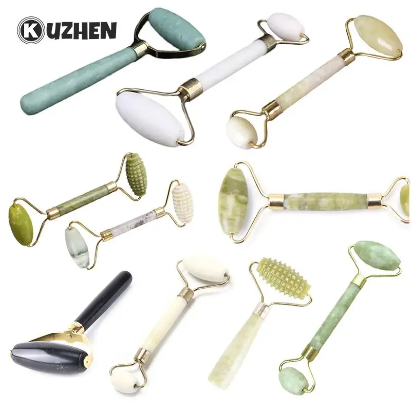 8 Style Double Head Facial Massage Roller Jade Face Slimming Body Head Neck Nature a Device Drop Shipping
8 Style Double Head Facial Massage Roller Jade Face Slimming Body Head Neck Nature a Device Drop Shipping