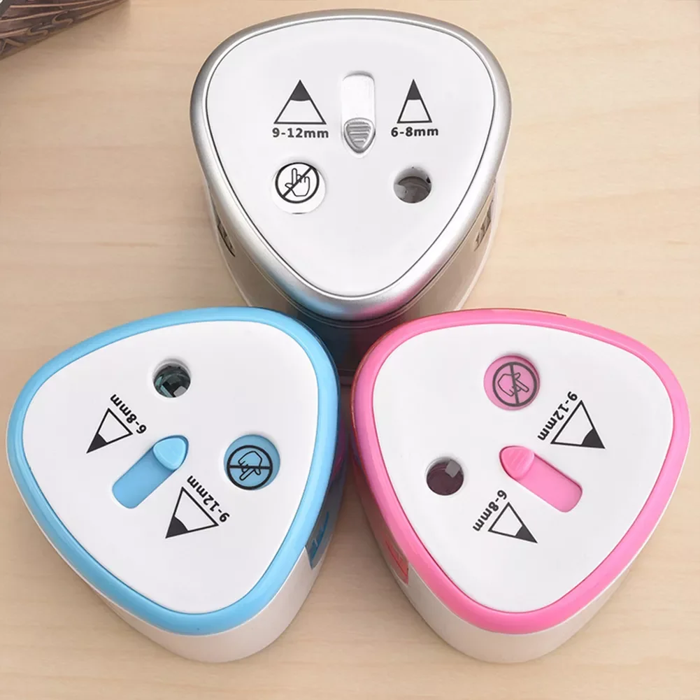 Pencil Sharpener Automatic Double Holes Pencil Sharpener Cute Home Office School Supplies Portable For 6-12mm Pencils
Pencil Sharpener Automatic Double Holes Pencil Sharpener Cute Home Office School Supplies Portable For 6-12mm Pencils