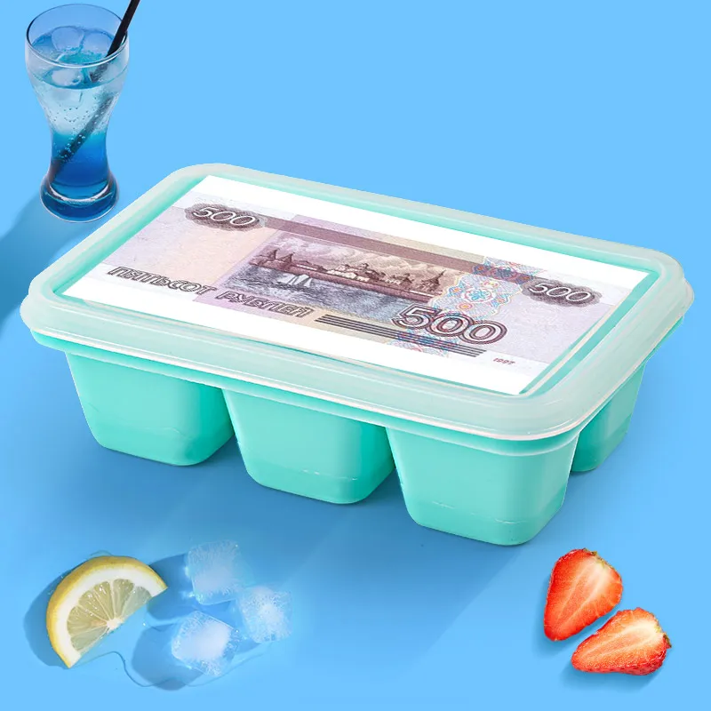 RUB 500 Back Whiskey Wine Cocktail Ice Cube Maker Square Shape DIY Ice Cube Tray Food Grade Silicone Molde Helado with Lids Mini
RUB 500 Back Whiskey Wine Cocktail Ice Cube Maker Square Shape DIY Ice Cube Tray Food Grade Silicone Molde Helado with Lids Mini