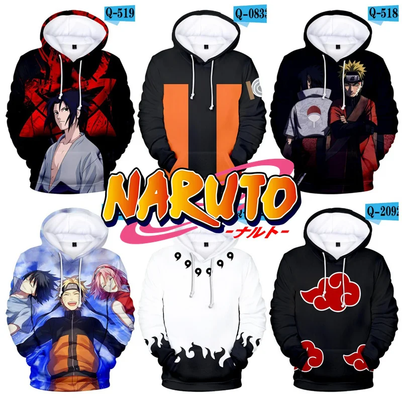 

Uchiha Madara Naruto Cosplay Itachi Akatsuki Anime Sweatshirt 3D Printed Boys Hoodies Uchiha Sasuke Pullovers Tops Men Clothing