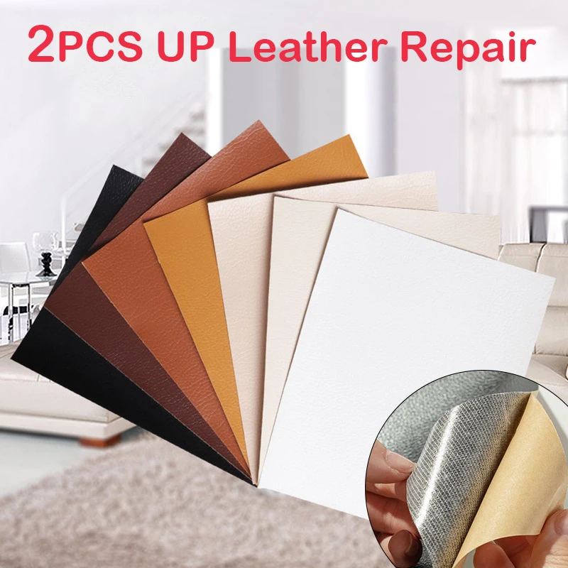 2PCS 30x25cm Artificial Leather Repair for Furniture PU Leather Patch for Car Sofa Self-adhesive Leather for Needlework Sticker
2PCS 30x25cm Artificial Leather Repair for Furniture PU Leather Patch for Car Sofa Self-adhesive Leather for Needlework Sticker